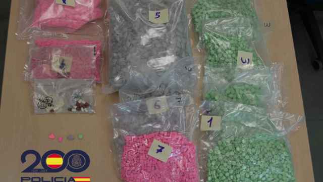 Las más de 13.000 pastillas de éxtasis incautadas en Lleida