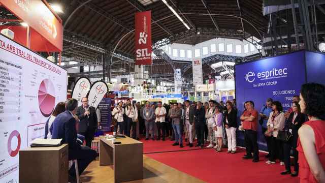 La feria logística SIL en una edición anterior
