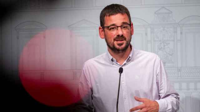 El alcalde de la CUP, Lluc Salellas