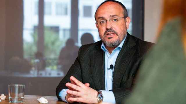 Alejandro Fernández, presidente del PP en Cataluña