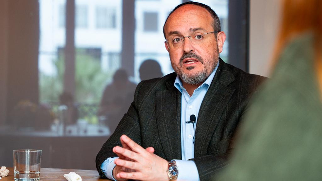 Alejandro Fernández, presidente del PP en Cataluña