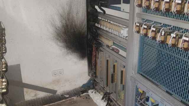 Afectación de un robo de cable en la estación de Rodalies Montcada Bifurcación