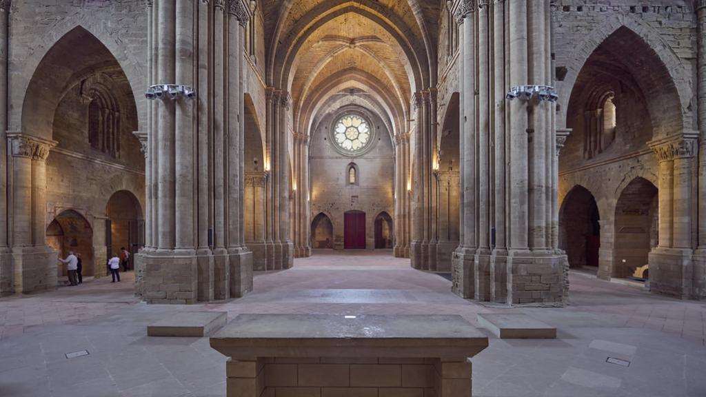 Interior de la Seu Vella de Lleida