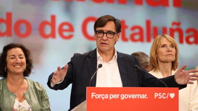Discurso de Salvador Illa en la sede del PSC tras haber ganado las elecciones autonómicas