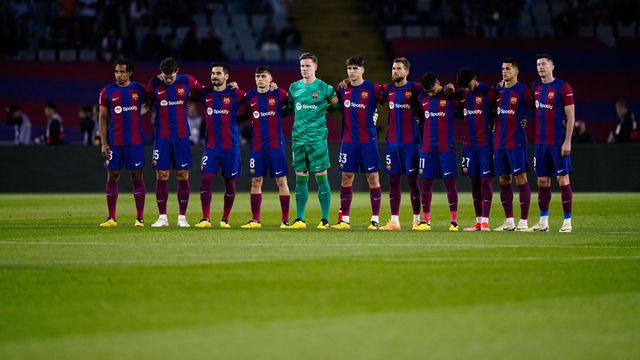 Alineación del Barça frente a la Real Sociedad