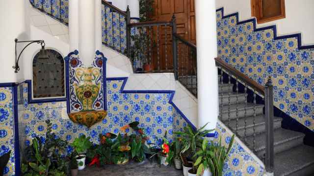 Detalle de una obra de Gaudí