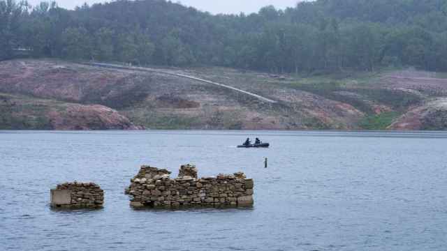 Pantano de Sau, el 14 de mayo