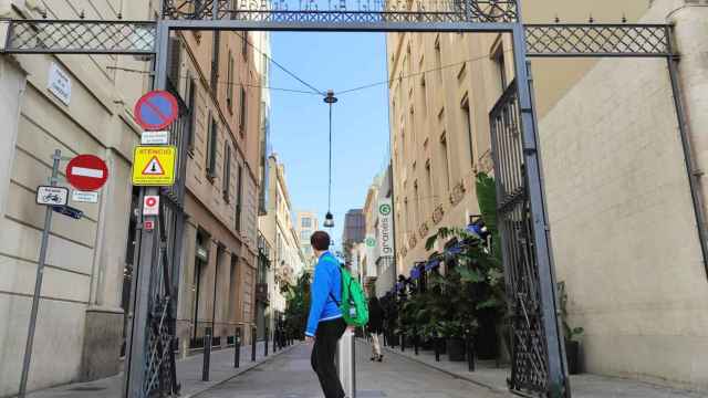 Imagen del Pasaje de la Concepción, la bocacalle gastronómica de Barcelona