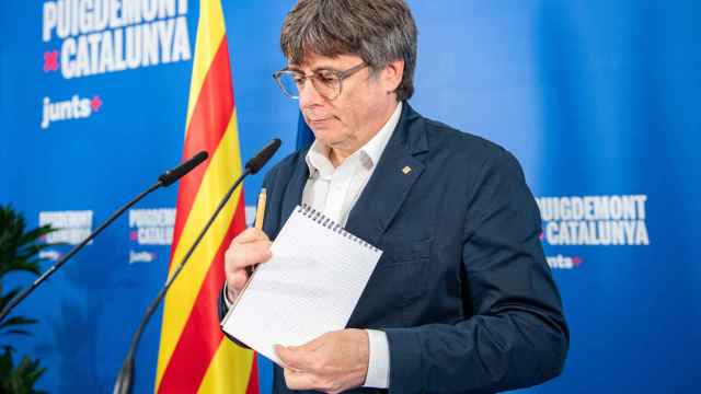 El candidato de Junts a la Generalitat de Catalunya, Carles Puigdemont