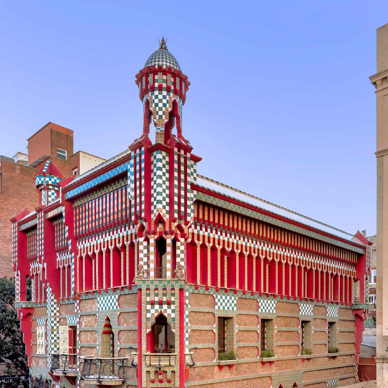 Façana de la Casa Vicens