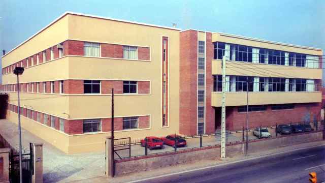 Antigua fábrica de Simon Electric en la carretera de Barcelona, en Girona, futura sede del Instituto Ermessenda