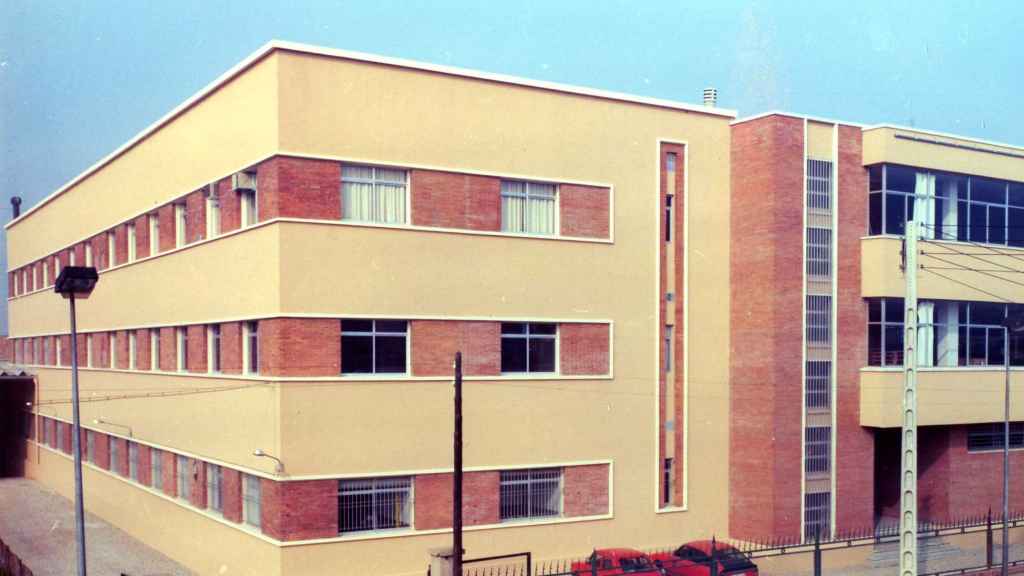 Antigua fábrica de Simon Electric en la carretera de Barcelona, en Girona, futura sede del Instituto Ermessenda