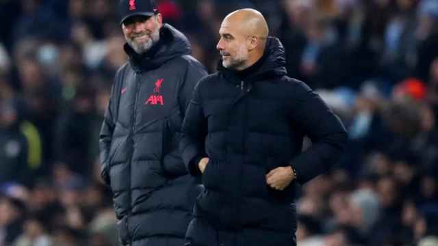 Pep Guardiola y Jurgen Klopp