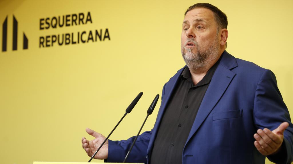 El presidente de ERC, Oriol Junqueras
