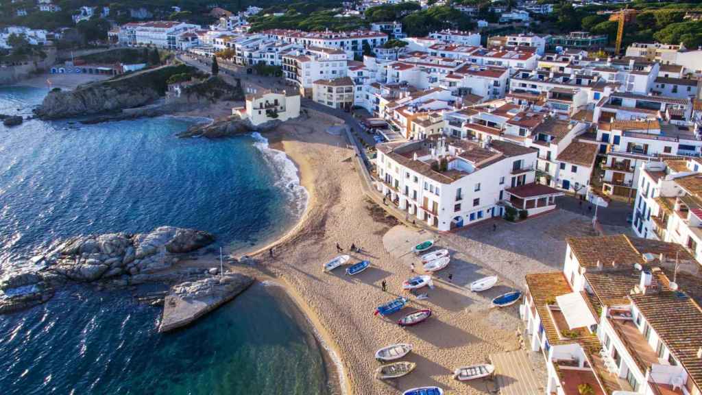 Vista aèria de Calella de Palafrugell