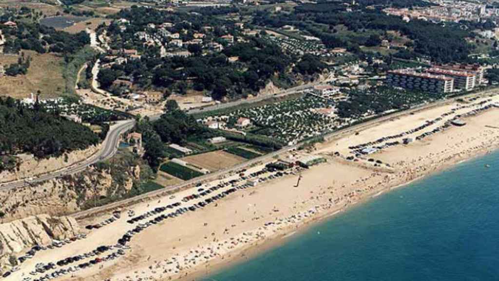 Playa El Cavaió, Arenys de Mar