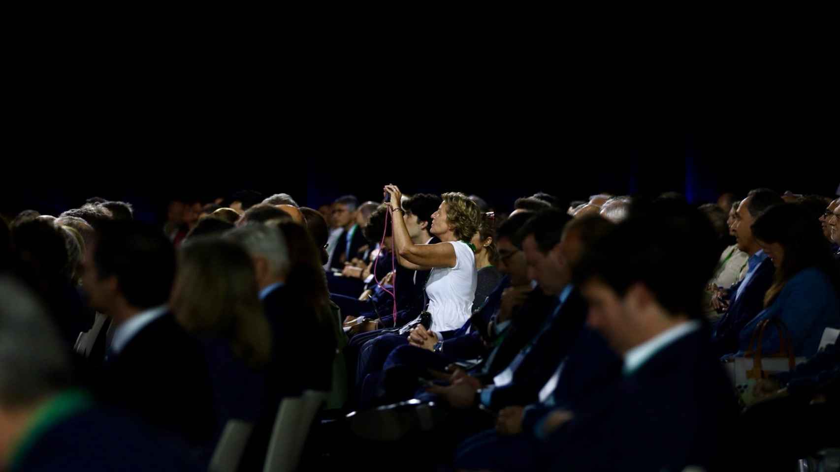 El patio de butacas durante la segunda jornada de la 39 Reunión del Círculo de Economia