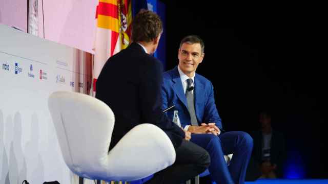 Jaume Guardiola y Pedro Sánchez