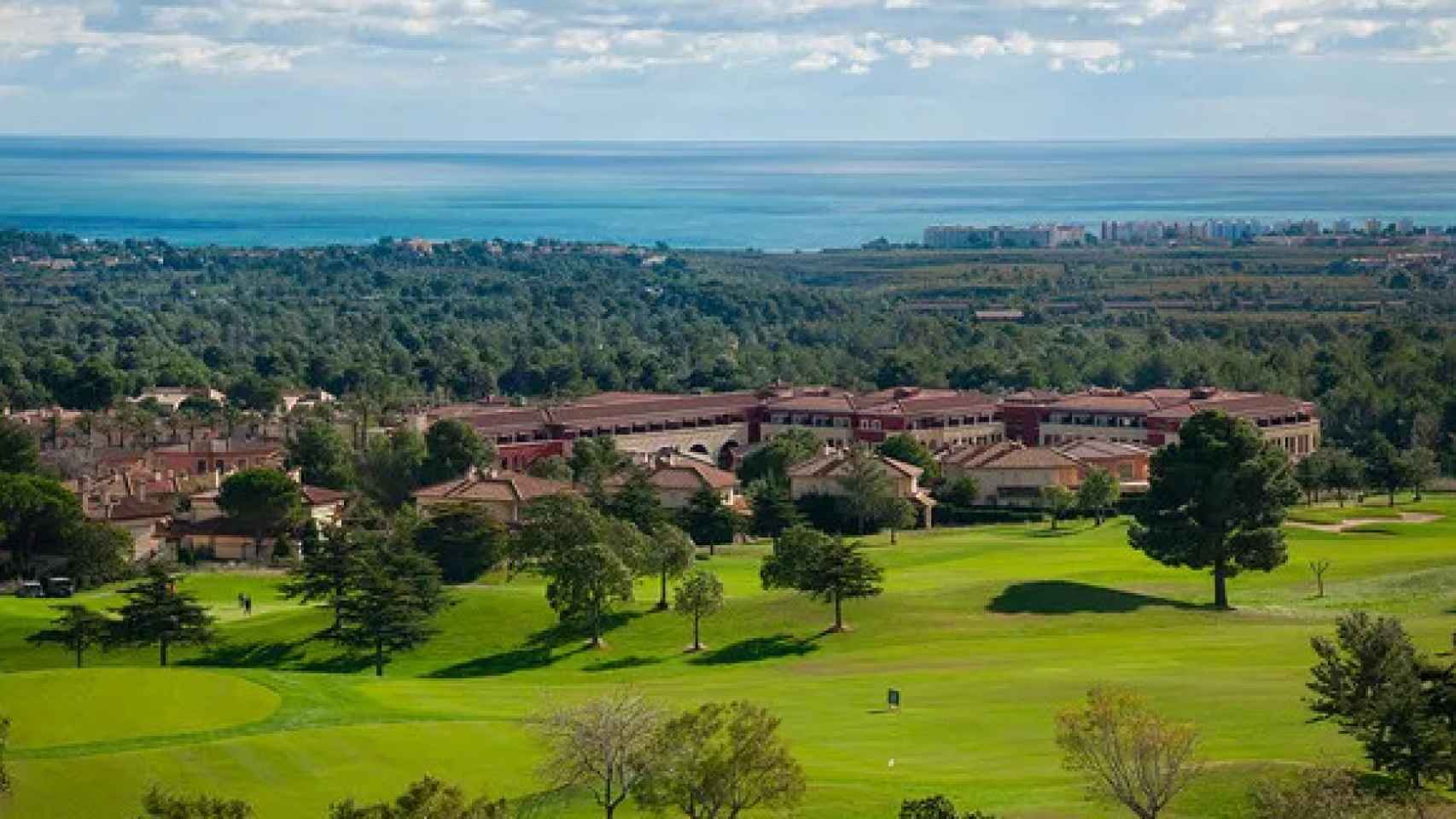 Vista aérea del complejo Bonmont, en Tarragona