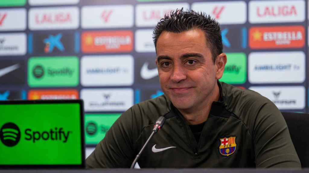 Xavi Hernández, abans del Sevilla-Barça, el seu darrer partit com a entrenador