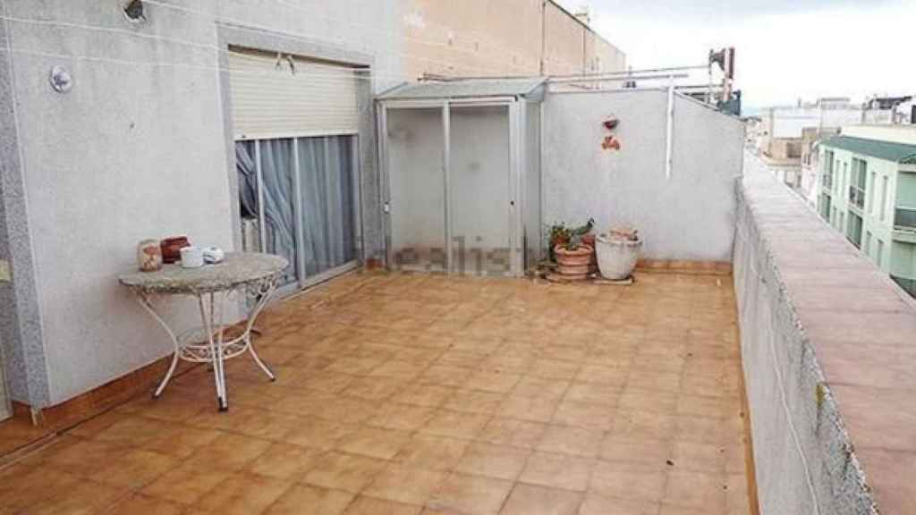 Terraza del dúplex de Ulldecona