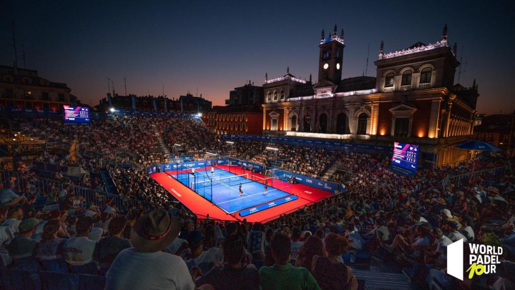 Una competición del World Padel Tour en 2023