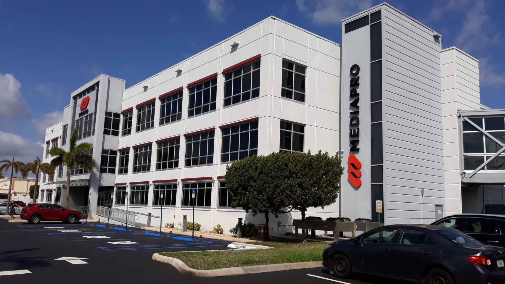 Edificio del Grupo Mediapro en Estados Unidos
