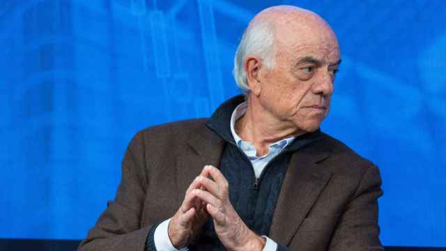 Francisco González, expresidente de BBVA, en un acto corporativo