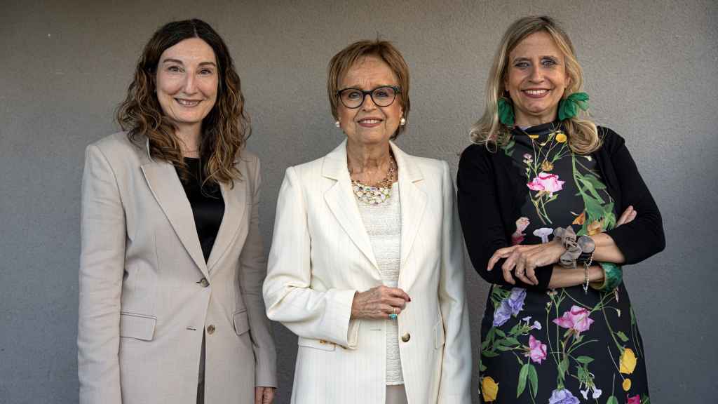 Mª Àngels Vallvé, presidenta del Grupo GVC Gaesco, en el centro