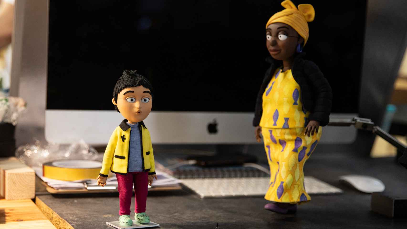 Rodaje de 'L'Olívia i el terratrèmol invisible'