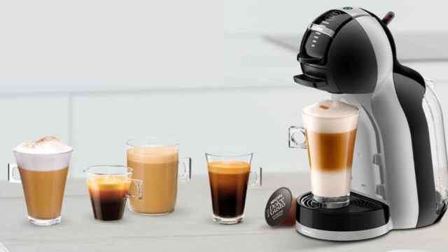 Llévate ahora esta mini cafetera de cápsulas Dolce Gusto a un súper precio ¡y con 3 packs de café de regalo!