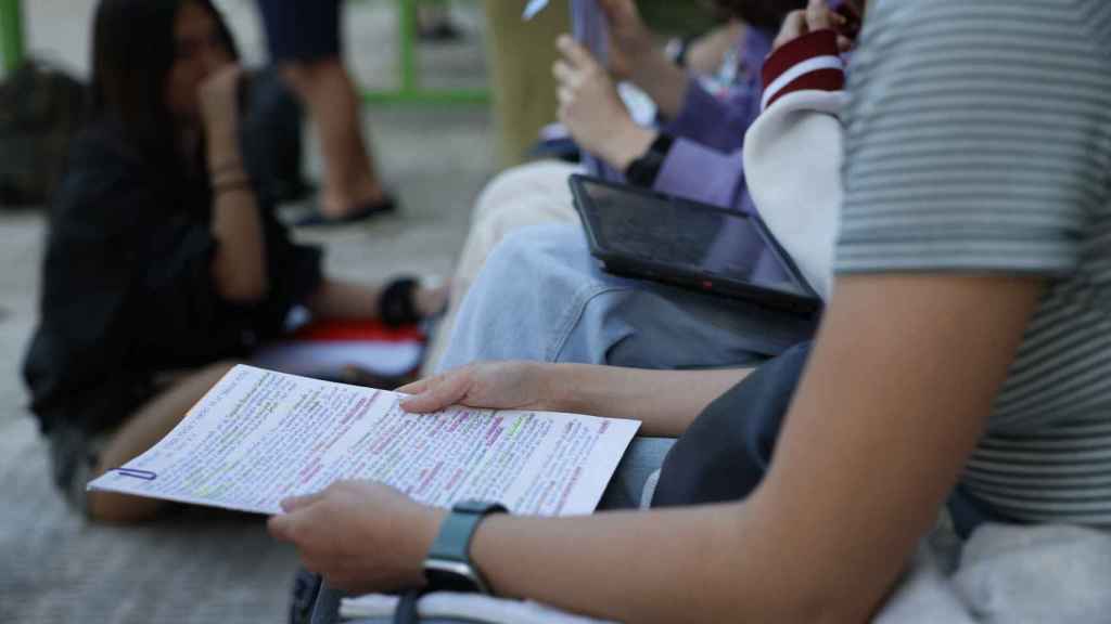 Imagen de archivo de estudiantes