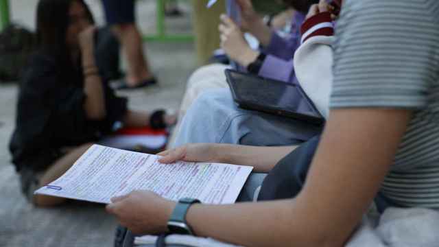 Imagen de archivo de estudiantes