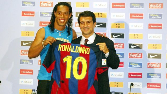 Ronaldinho y Laporta estrenarán el Paseo de las Estrellas de Castelldefels