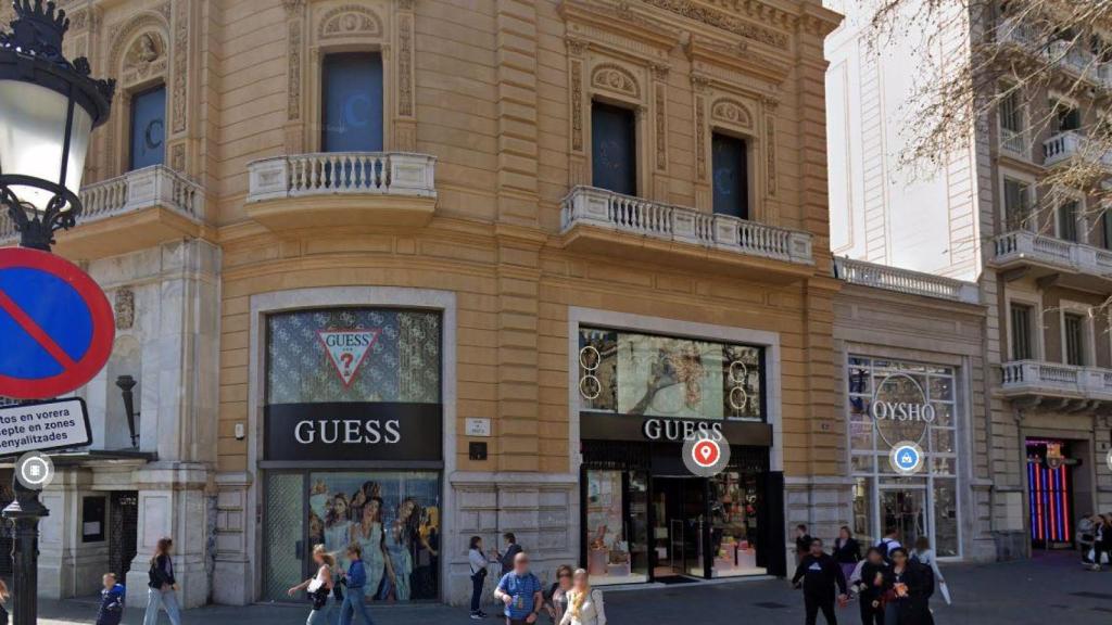 Botiga de Guess al passeig de Gràcia