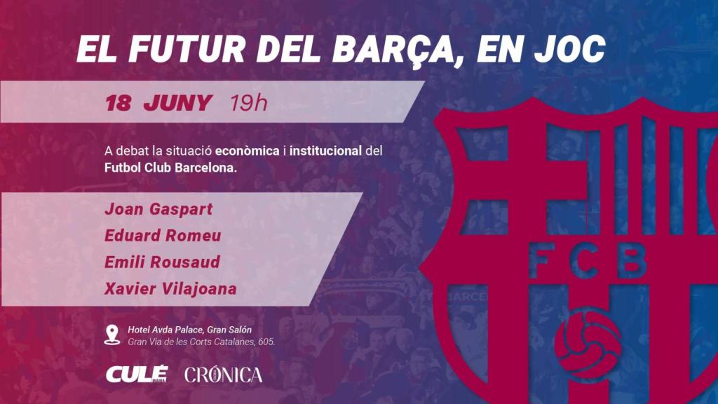 El futuro del Barça se decide el próximo 18 de junio en Culemanía