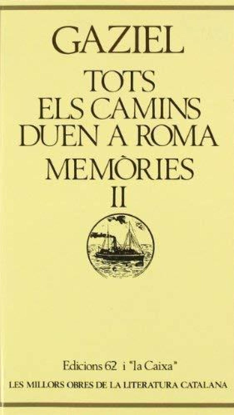 'Memòries' de Gaziel
