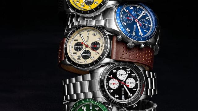 Muestrario de los relojes Fossil