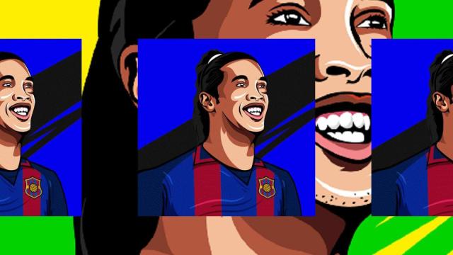 Imagen de los NFT de Ronaldinho, denunciados en el juzgado