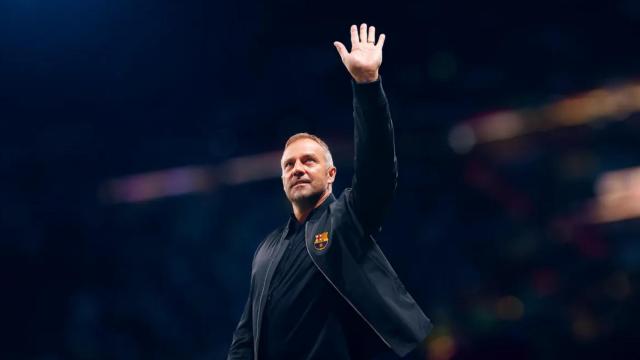 El diseño oficial del Barça para presentar el fichaje de Hansi Flick