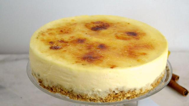 Tarta de crema catalana