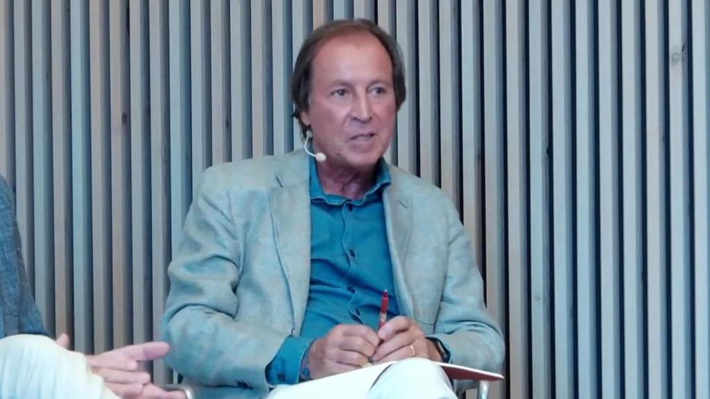 Gabriel Masfurroll, durante un debate organizado sobre el Espai Barça