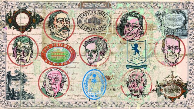 Hoteles en la niebla del tiempo (4): Bangkok, Hainan y Singapur en el mar de Joseph Conrad