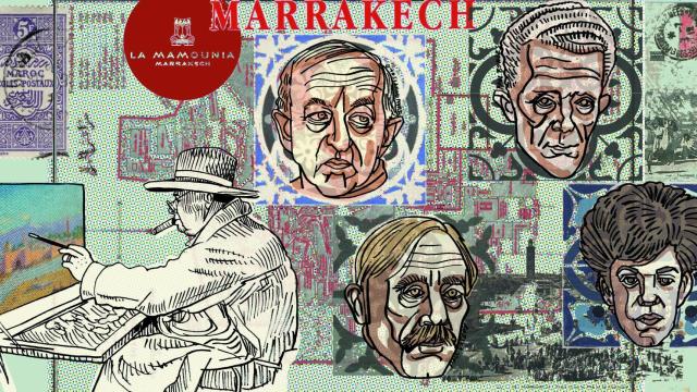 Hoteles en la niebla del tiempo (5): El Marrakech de los Bowles y Ángela Davis; el viejo Hotel Mamounia de Larbaud