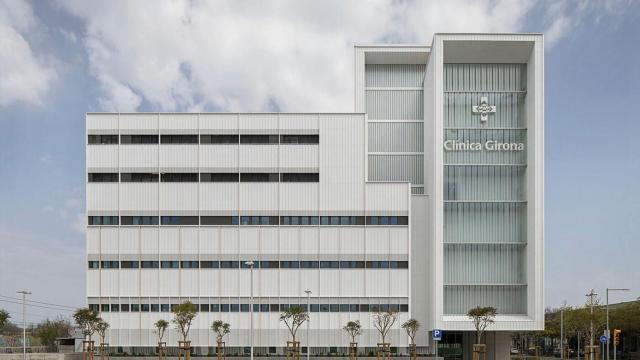 Imagen de la Clínica Girona, el hospital privado de referencia de la capital provincial