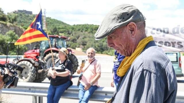 Lluís Llach, presidente de la ANC, en junio