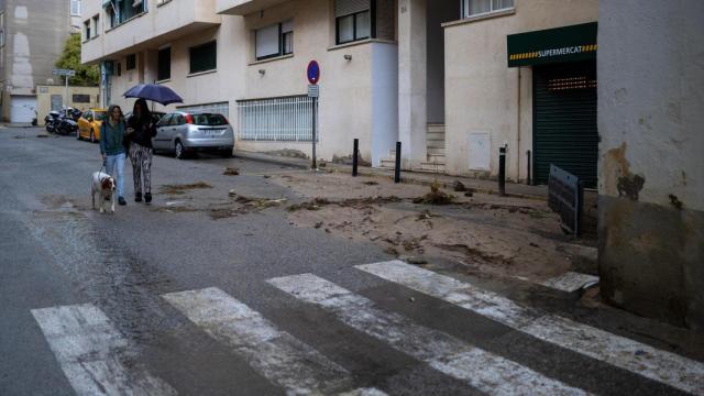 Día de lluvia en Arenys de Mar