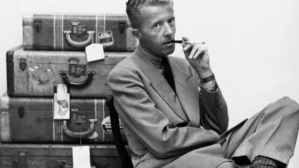 El escritor Paul Bowles
