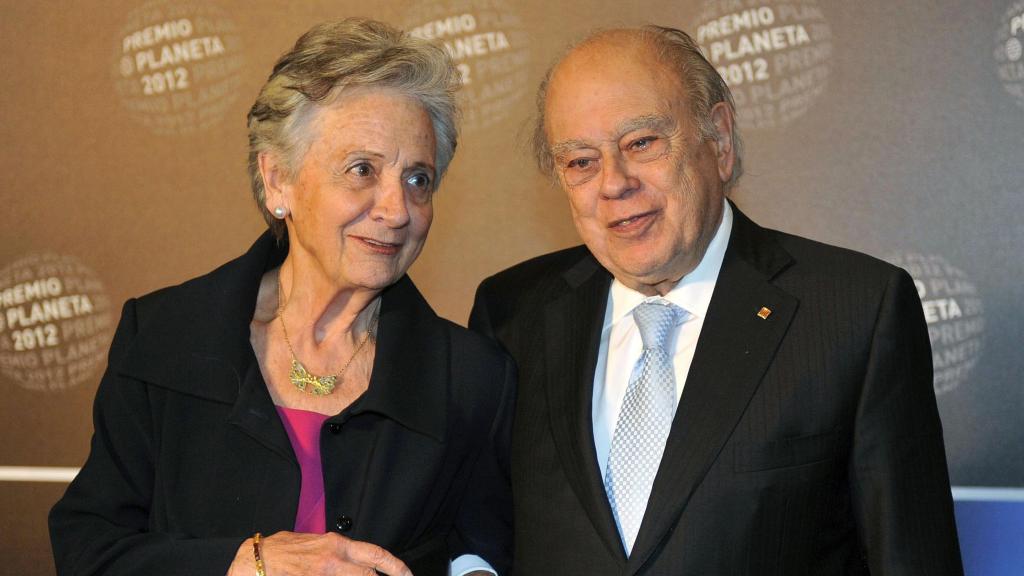 Marta Ferrusola, junto a Jordi Pujol