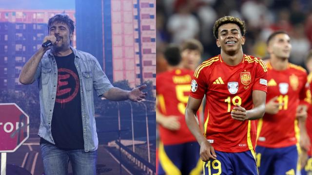 Estopa y Lamine Yamal, en un fotomontaje